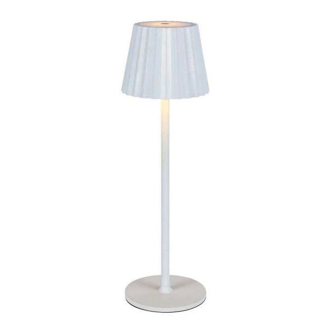 LED Candeeiro de mesa tácil recarregável com regulação LED/4W/5V 3000-6000K 1800 mAh branco
