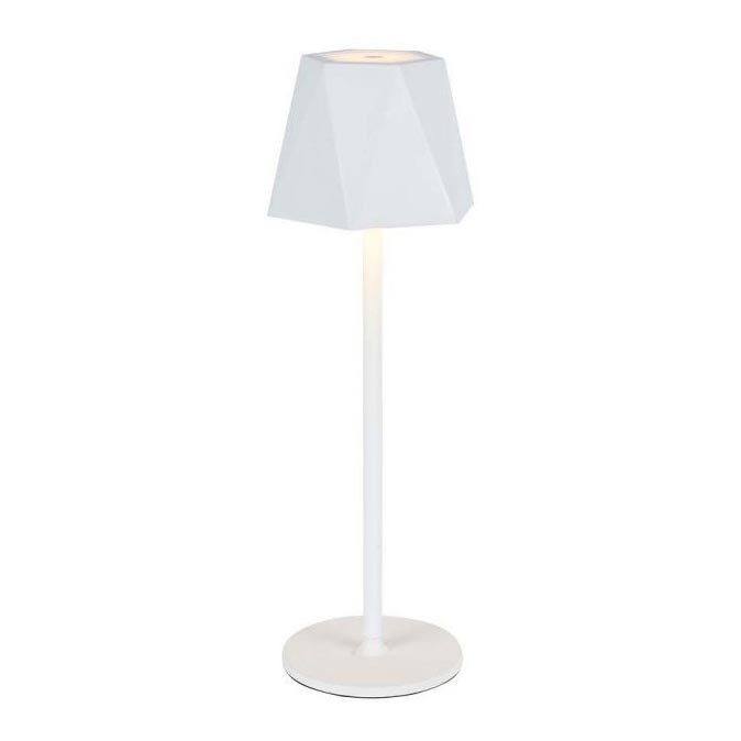 LED Candeeiro de mesa tácil recarregável com regulação LED/4W/5V 3000-6000K 1800 mAh branco