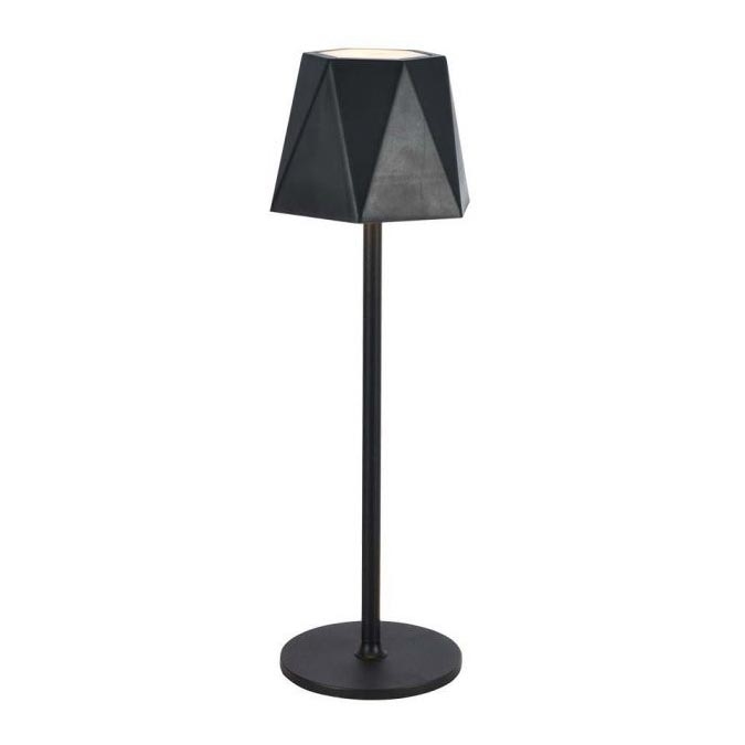 LED Candeeiro de mesa tácil recarregável com regulação LED/4W/5V 3000-6000K 1800 mAh preto