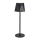 LED Candeeiro de mesa tácil recarregável com regulação LED/4W/5V 3000-6000K 1800 mAh preto