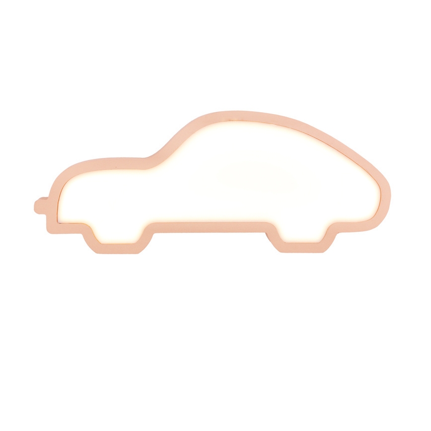 LED Candeeiro de secretária infantil CAR LED/11W/230V rosa
