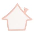 LED Candeeiro de secretária infantil HOUSE LED/10W/230V rosa
