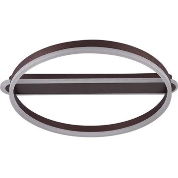 LED Candeeiro de tecto regulável LED/60W/230V 3000-6500K + controlo remoto