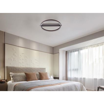 LED Candeeiro de tecto regulável LED/60W/230V 3000-6500K + controlo remoto