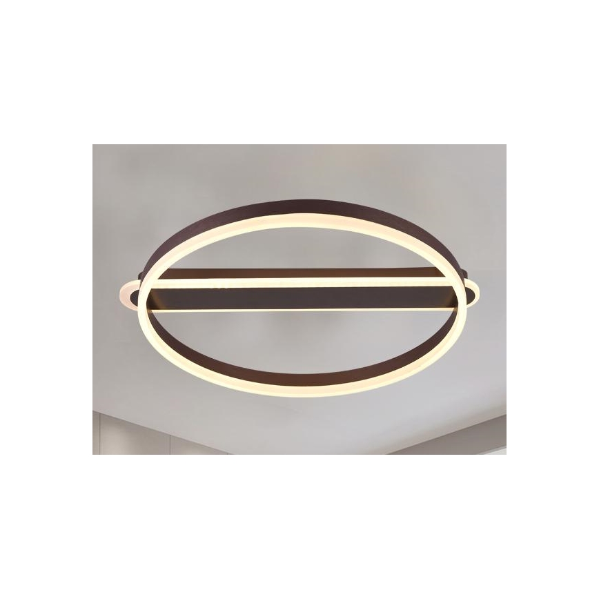 LED Candeeiro de tecto regulável LED/60W/230V 3000-6500K + controlo remoto