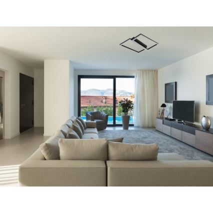 LED Candeeiro de teto regulável LED/65W/230V 3000-6500K + controlo remoto