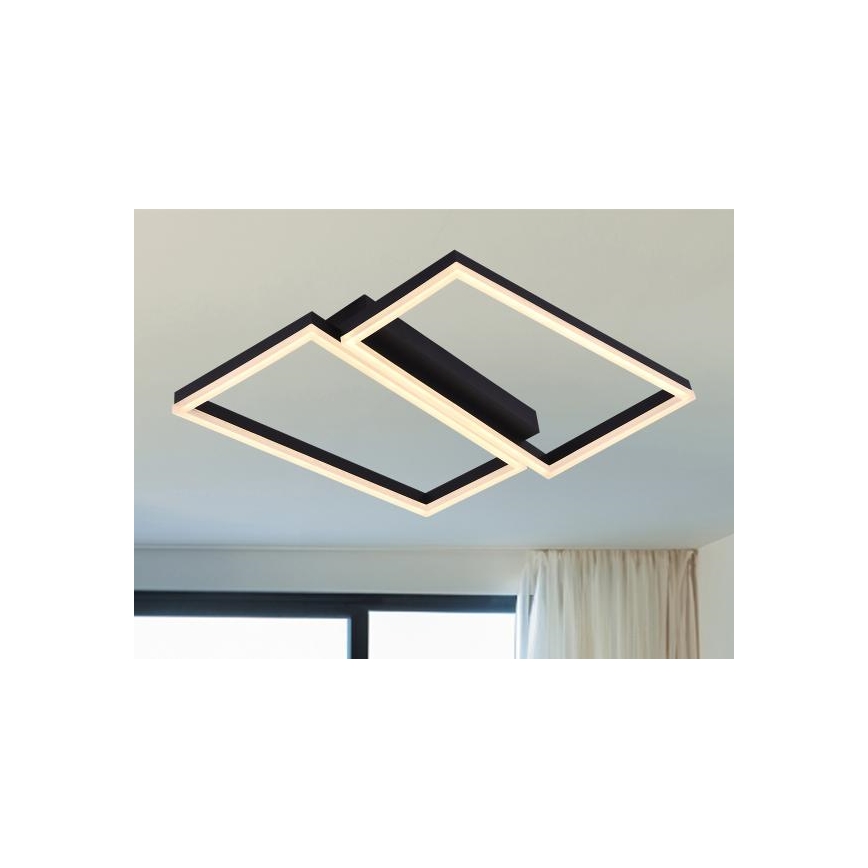 LED Candeeiro de teto regulável LED/65W/230V 3000-6500K + controlo remoto