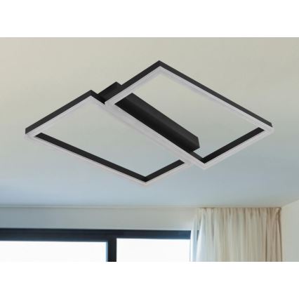 LED Candeeiro de teto regulável LED/65W/230V 3000-6500K + controlo remoto