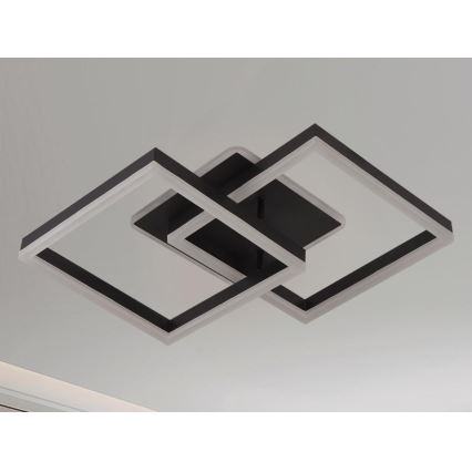 LED Candeeiro de teto regulável LED/80W/230V 3000-6500K + comando remoto