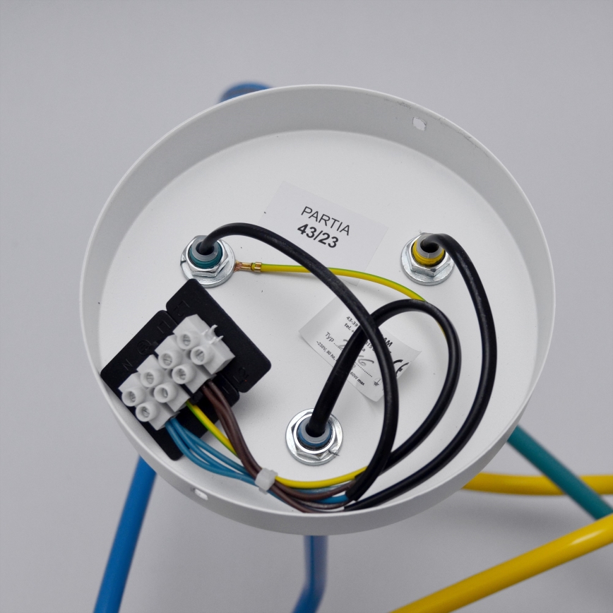 LED Candelabro integrado de criança OXFORD 3xE27/15W/230V