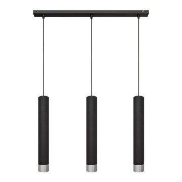 LED Candelabro sobre uma corda TUBA 3xGU10/4,8W/230V