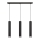 LED Candelabro sobre uma corda TUBA 3xGU10/4,8W/230V