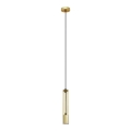 LED Candelabro suspenso BARS 1xGU10/4,8W/230V dourado