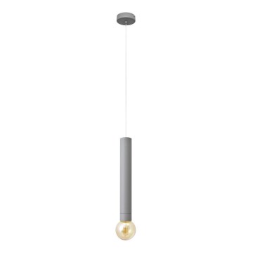 LED Candelabro suspenso TUBA 1xGU10/20W/230V cinzento