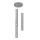 LED Candelabro suspenso TUBA 3xGU10/4,8W/230V cinzento/cromado mate