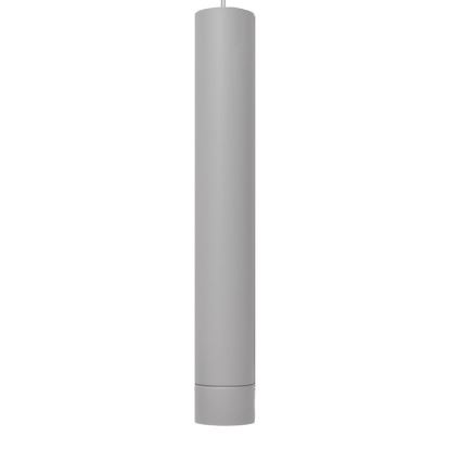 LED Candelabro suspenso TUBA 3xGU10/4,8W/230V cinzento