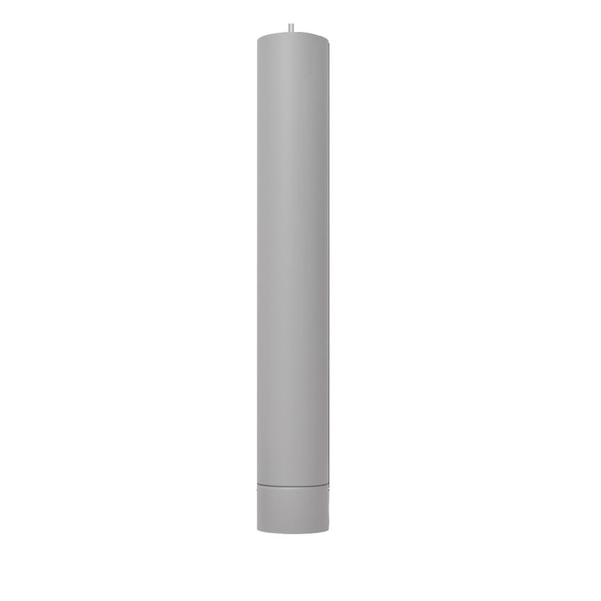 LED Candelabro suspenso TUBA 3xGU10/4,8W/230V cinzento