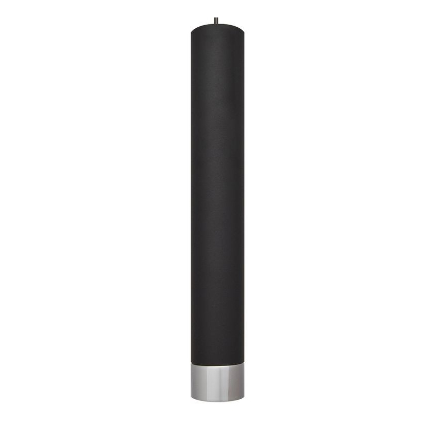 LED Candelabro suspenso TUBA 3xGU10/4,8W/230V preto/cromado mate