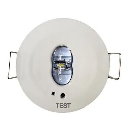 LED Emergência foco de encastrar LED/1,2W/230V 6000K