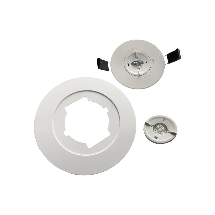 LED Emergência foco de encastrar LED/2W/230V 6000K