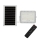 LED Exterior regulação solar holofote LED/15W/3,2V IP65 6400K branco + controlo remoto