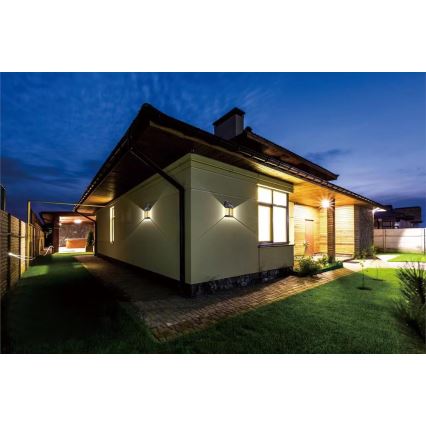 LED Exterior solar iluminação de parede com sensor LED/1W/230V 1200mAh IP65