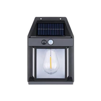 LED Exterior solar iluminação de parede com sensor LED/1W/230V 1200mAh IP65
