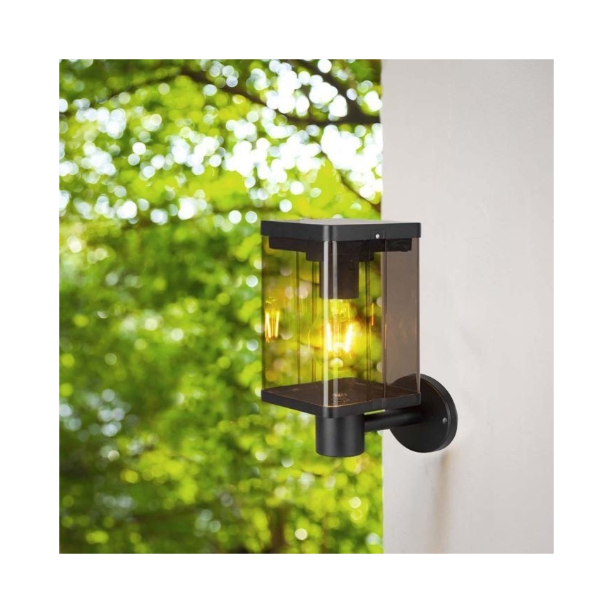 LED Exterior solar iluminação de parede com sensor LED/2,5W/3,7V 3000K IP54