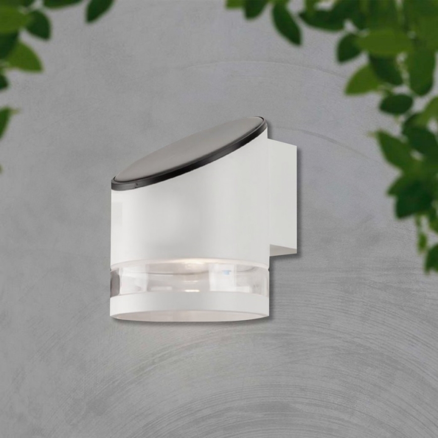 LED Exterior solar iluminação de parede LED/1W/3,7V 3000K IP54 branco