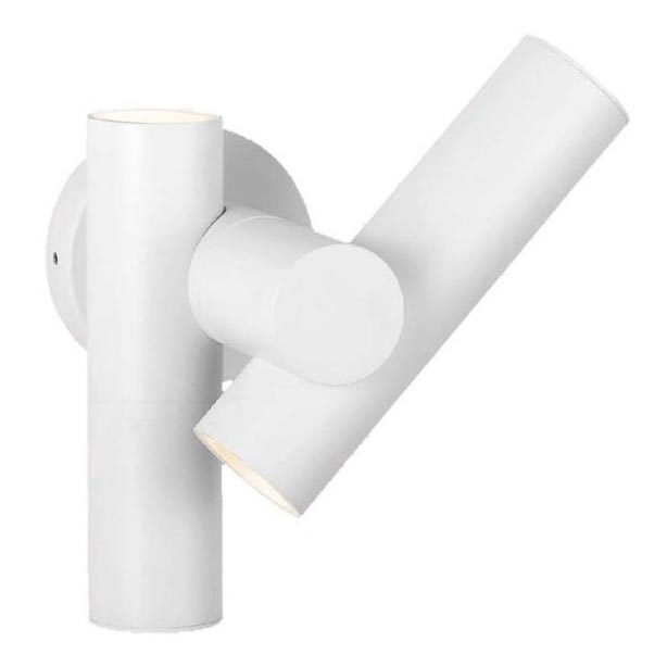 LED Exterior wall flexible foco 2xLED/3W/230V 4000K IP44 branco