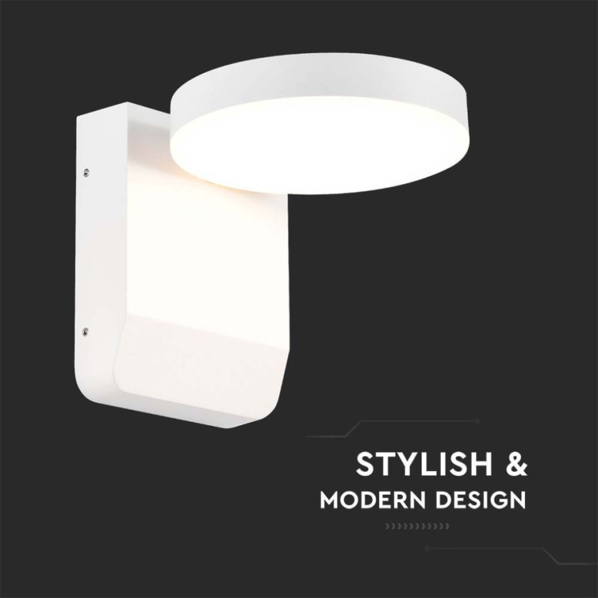 LED Exterior wall flexible iluminação LED/17W/230V IP65 4000K branco