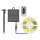 LED Fita solar regulável LED/1,2W/3,7V 3000K IP67 1500 mAh 5m + comando