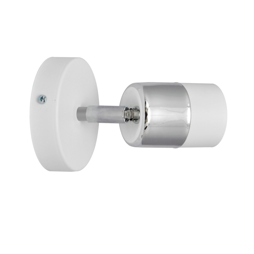 LED Foco de parede LED TUBSSON 1xGU10/4,8W/230V branco/cromado brilhante