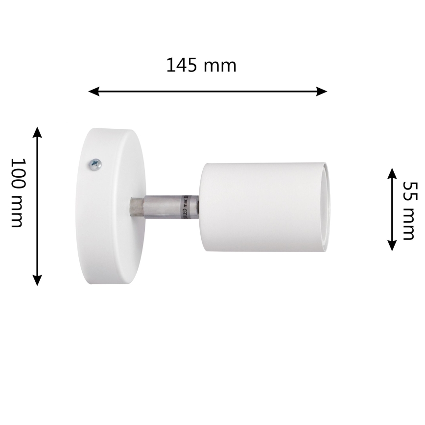 LED Foco de parede LED TUNE 1xGU10/4,8W/230V branco