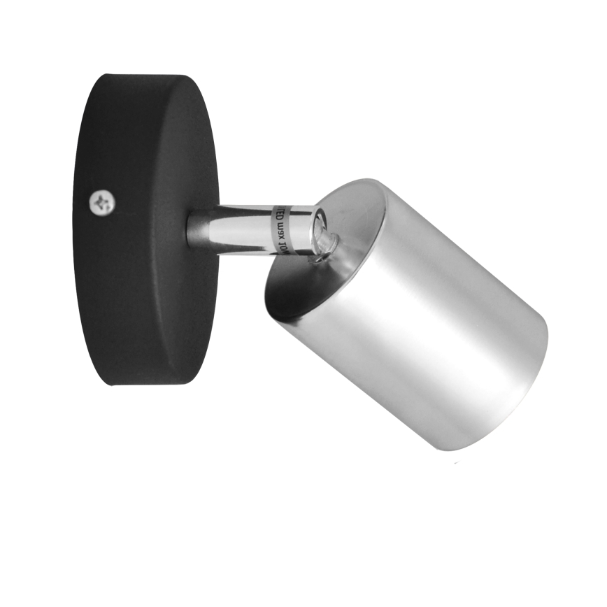 LED Foco de parede LED TUNE 1xGU10/4,8W/230V cromado mate/preto