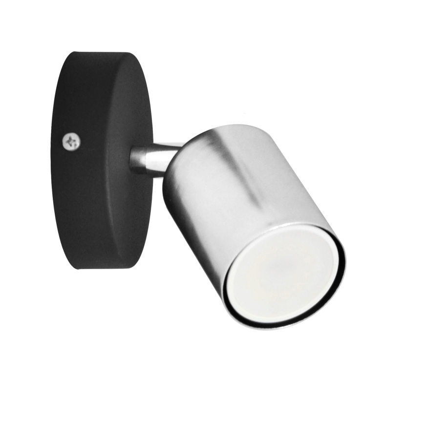 LED Foco de parede LED TUNE 1xGU10/4,8W/230V cromado mate/preto