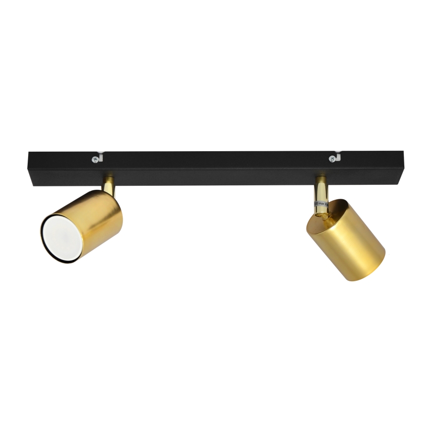 LED Foco TUNE 2xGU10/4,8W/230V dourado/preto