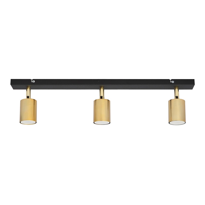 LED Foco TUNE 3xGU10/4,8W/230V dourado/preto
