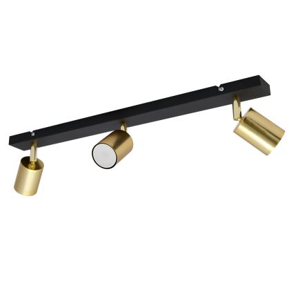 LED Foco TUNE 3xGU10/4,8W/230V dourado/preto