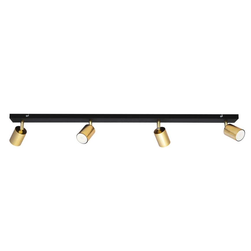LED Foco TUNE 4xGU10/4,8W/230V dourado/preto