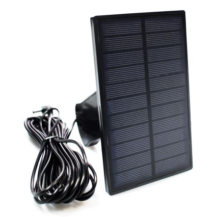 LED Holofote solar com um sensor de crepúsculo e movimento LED/20W/3,7V 1200 mAh IP44 + controlo remoto