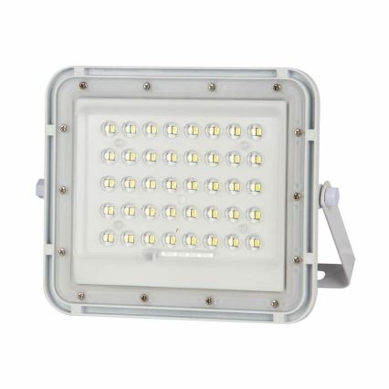 LED Exterior regulação solar reflektor LED/10W/3,2V IP65 4000K branco + controlo remoto