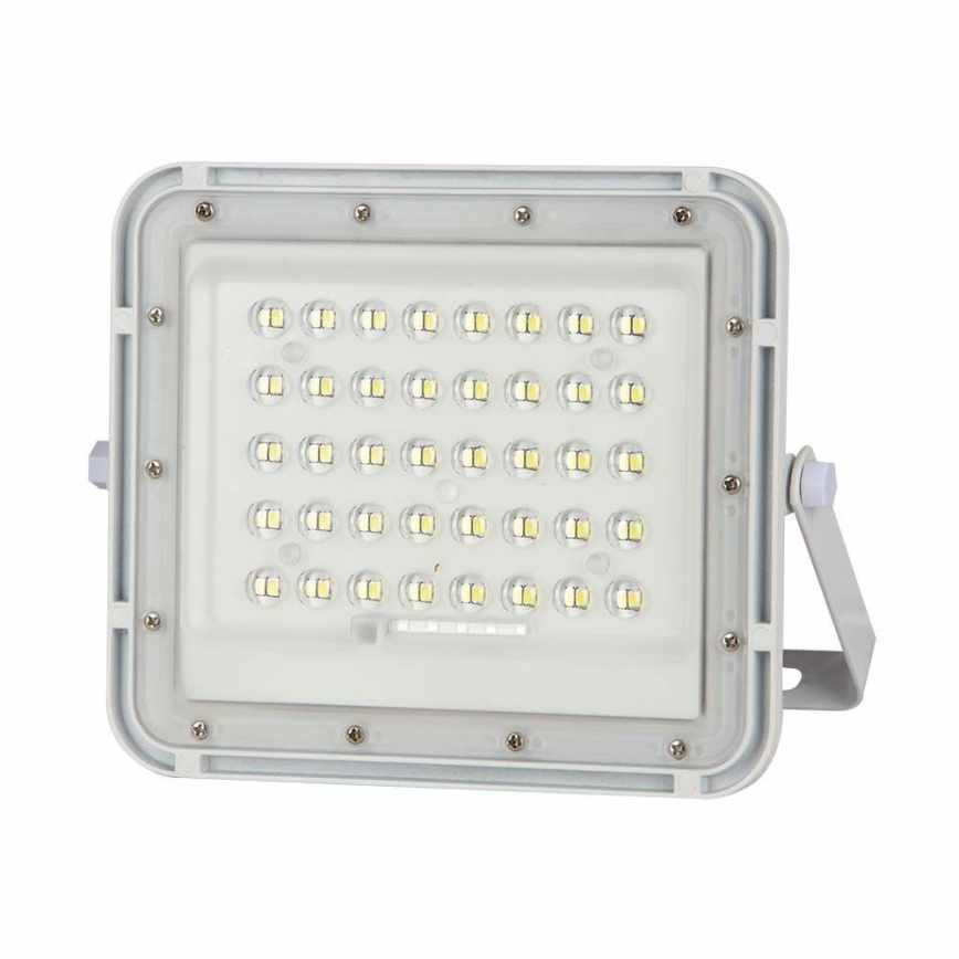LED Exterior regulação solar reflektor LED/10W/3,2V IP65 6400K branco + controlo remoto