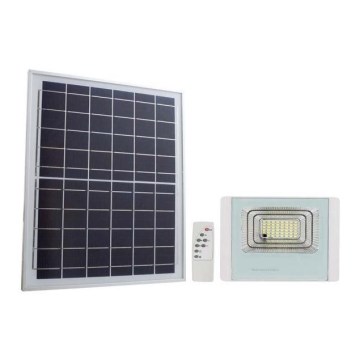 LED Holofote solar exterior LED/12W/3,2V IP65 4000K + controlo remoto