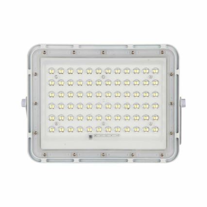 LED Exterior regulação solar holofote LED/15W/3,2V IP65 6400K branco + controlo remoto
