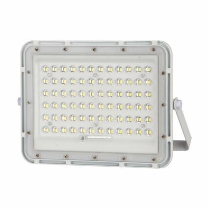 LED Exterior regulação solar holofote LED/15W/3,2V IP65 6400K branco + controlo remoto