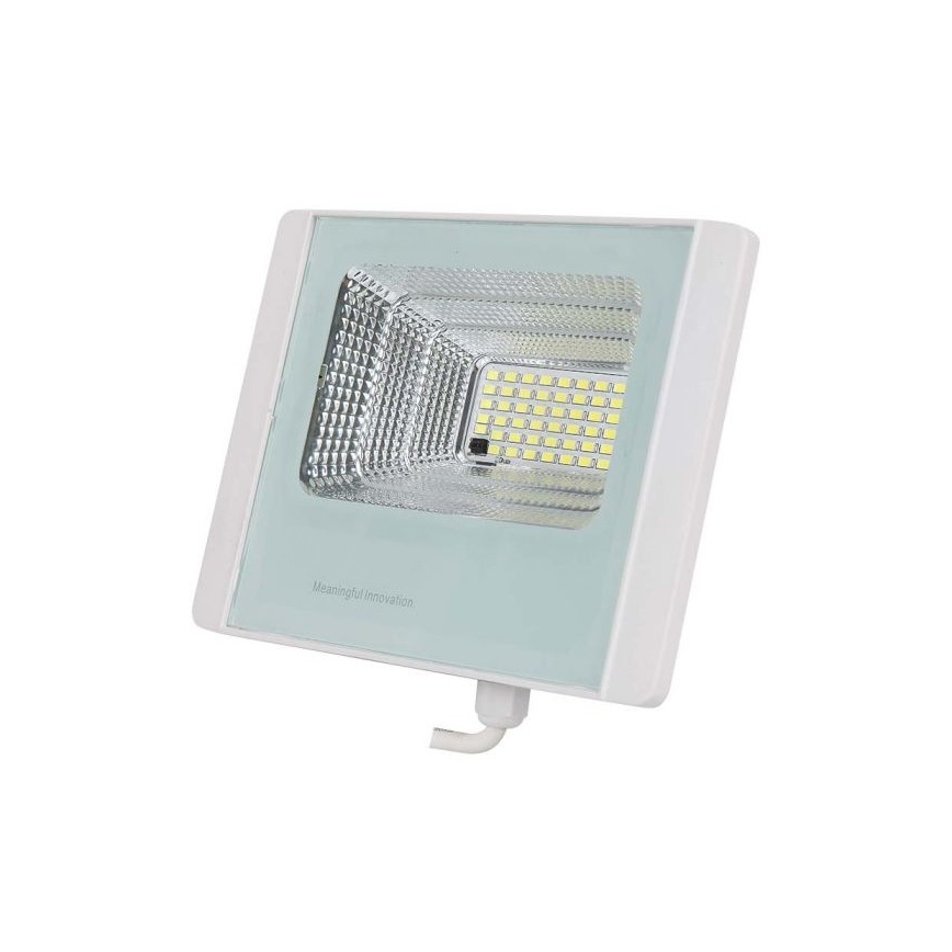 LED Holofote solar exterior LED/20W/3,2V IP65 4000K + controlo remoto