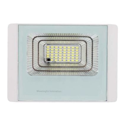 LED Holofote solar exterior LED/20W/3,2V IP65 4000K + controlo remoto
