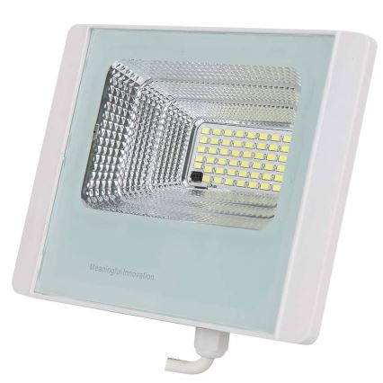 LED Holofote solar exterior LED/20W/3,2V IP65 6400K + controlo remoto