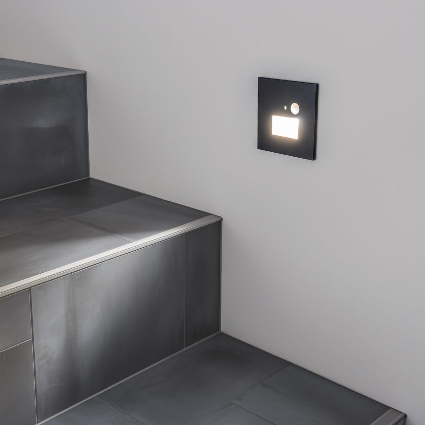 LED Iluminação de escada com um sensor de movimento LED/1,5W/230V 3000K/4000K/6500K